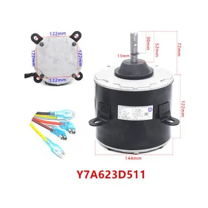 Y7A623D511 air conditioner motor